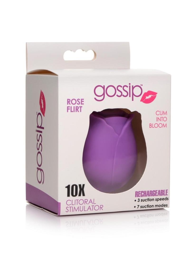 Gossip Rose Flirt 10× Clitoral Suction Stimulator
