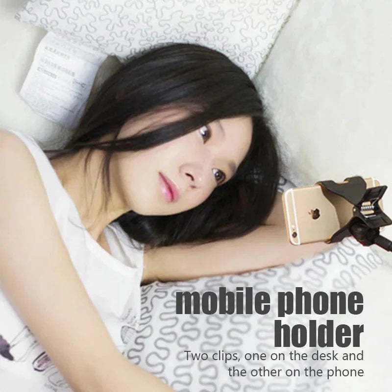 Universal Flexible Phone Holder | Adjustable Lazy Mount for Bed, Desk, and Car
