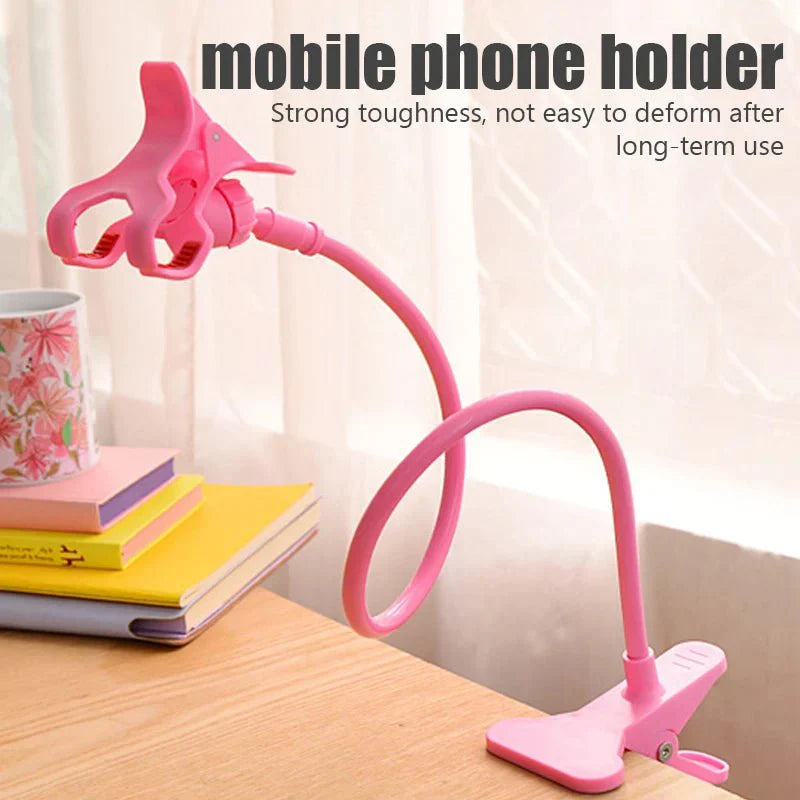 Universal Flexible Phone Holder | Adjustable Lazy Mount for Bed, Desk, and Car