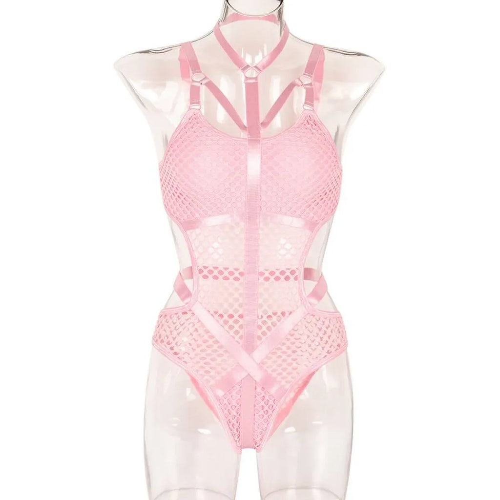 Gothic Fishnet Bodysuits