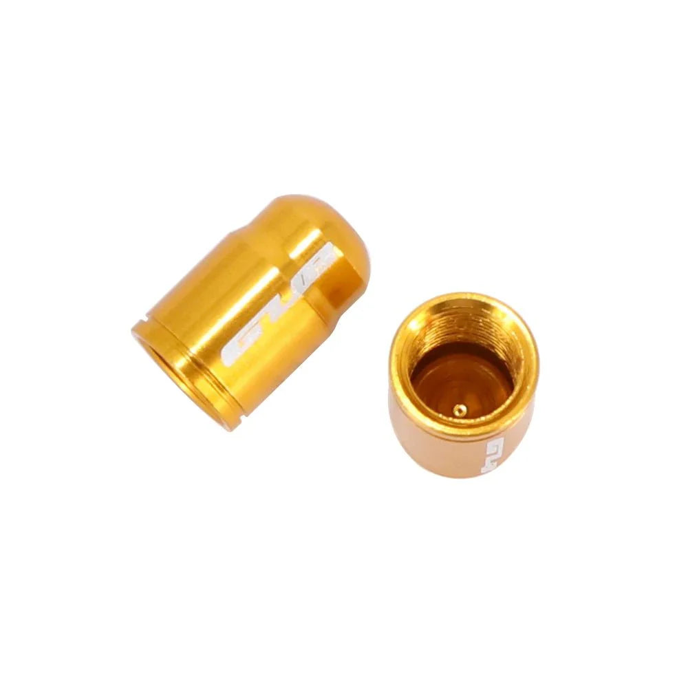GUB Aluminum Alloy Bicycle Valve Caps | Presta & Schrader Valve Protectors