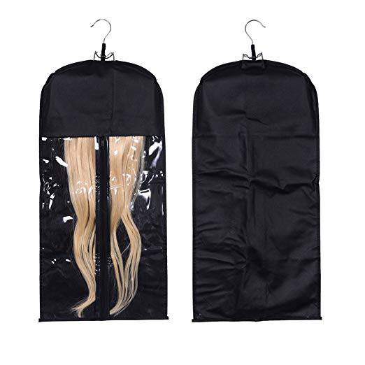 Hair Extensions Carrier .Suit Case Bag Black