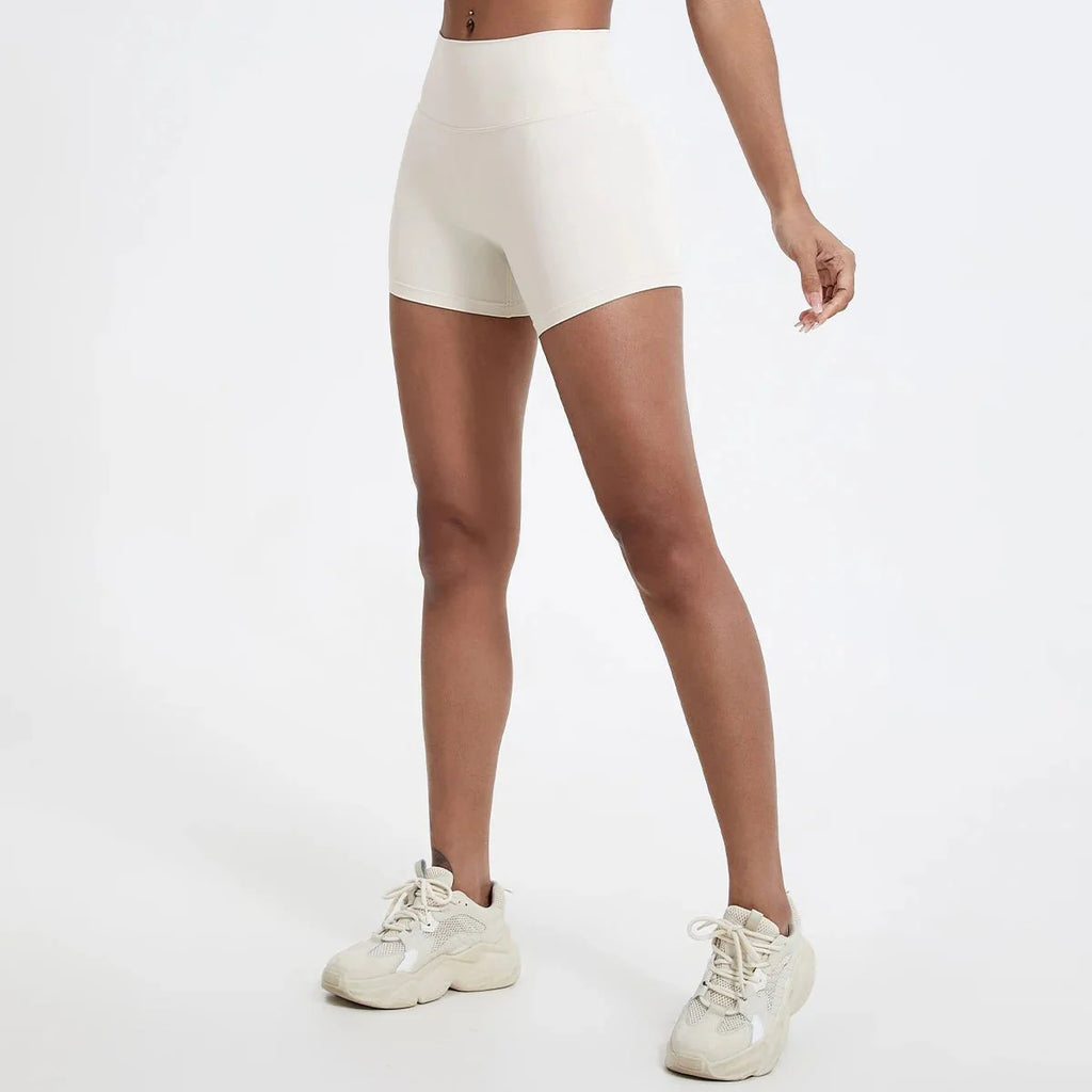 High Waist Compression Shorts – Butt-Lifting Yoga and Fitness Leggings