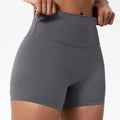 High Waist Compression Shorts – Butt-Lifting Yoga and Fitness Leggings