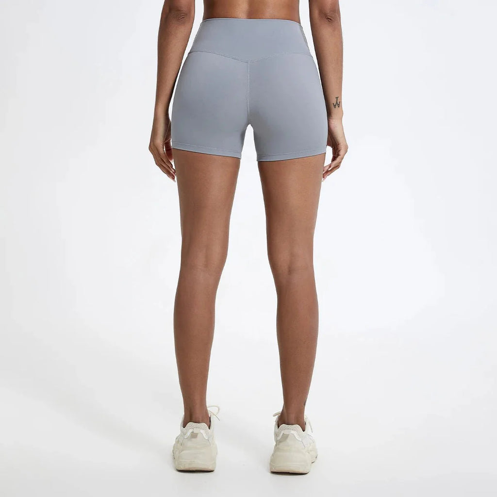 High Waist Compression Shorts – Butt-Lifting Yoga and Fitness Leggings