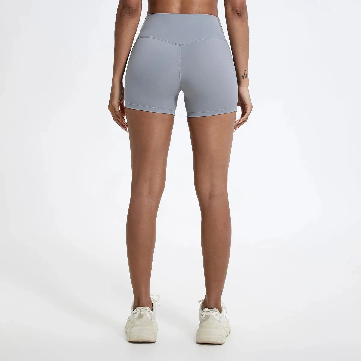 High Waist Compression Shorts – Butt-Lifting Yoga and Fitness Leggings