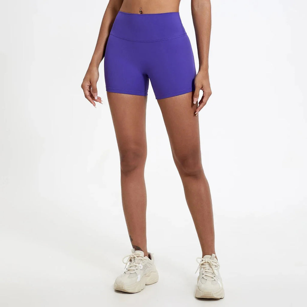 High Waist Compression Shorts – Butt-Lifting Yoga and Fitness Leggings