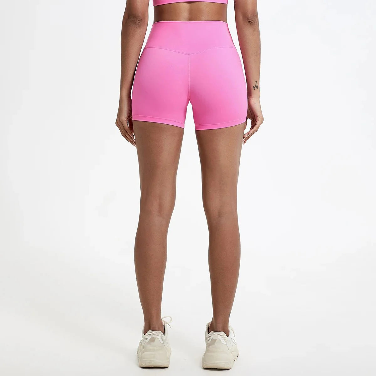 High Waist Compression Shorts – Butt-Lifting Yoga and Fitness Leggings