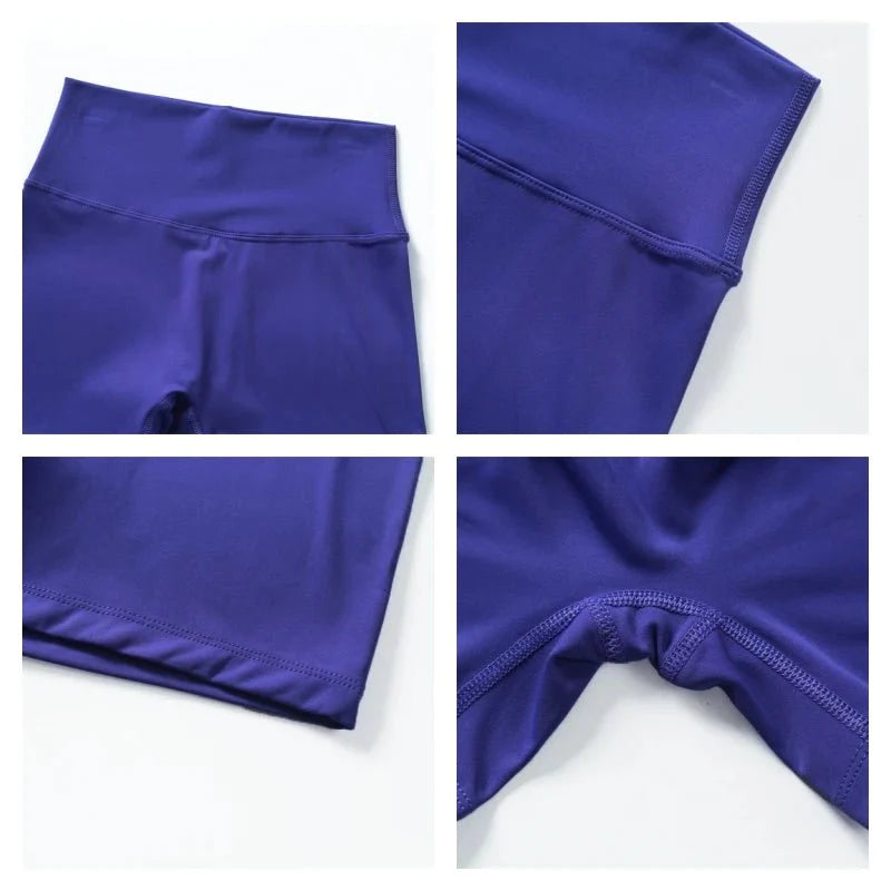 High Waist Compression Shorts – Butt-Lifting Yoga and Fitness Leggings