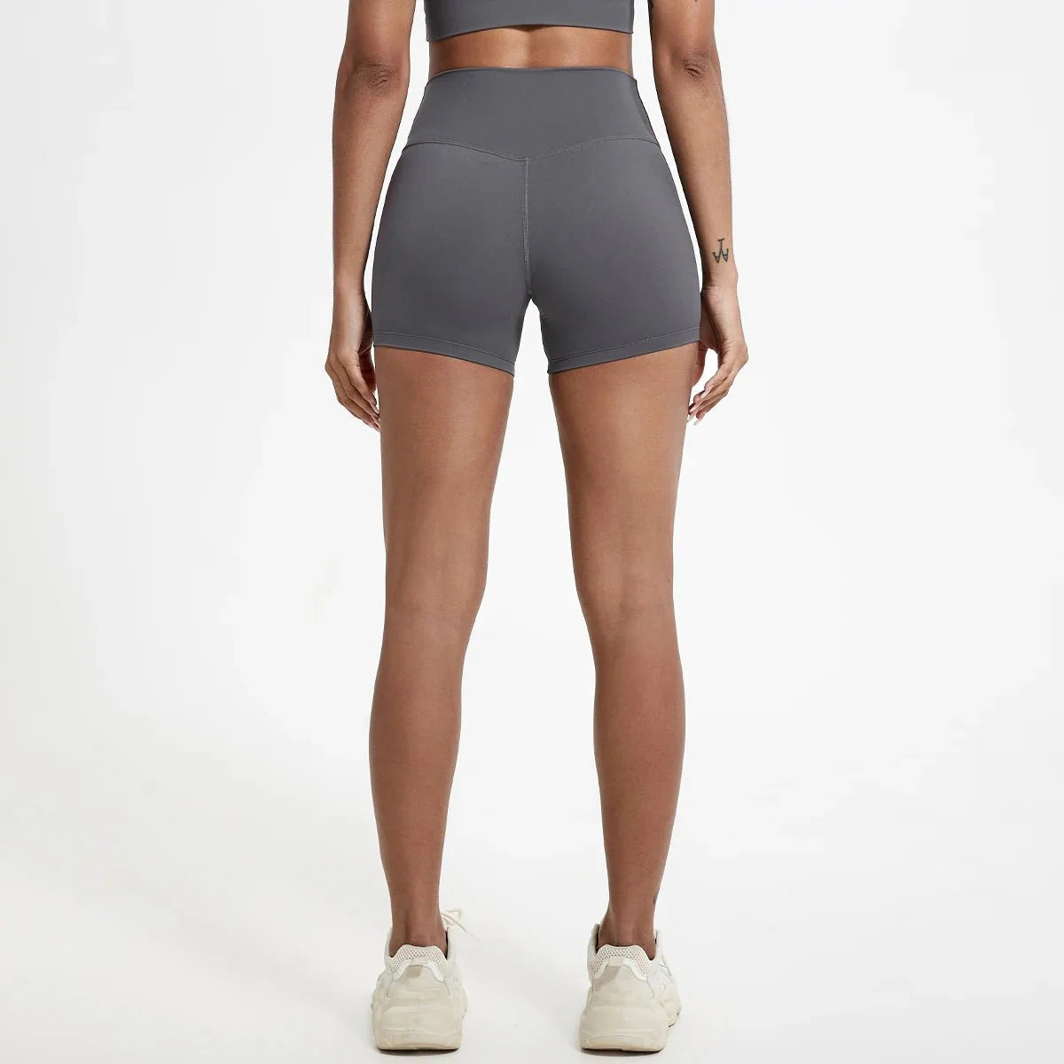 High Waist Compression Shorts – Butt-Lifting Yoga and Fitness Leggings