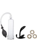 California Exotic Novelties His Essential Enhancement Set Pump Kit