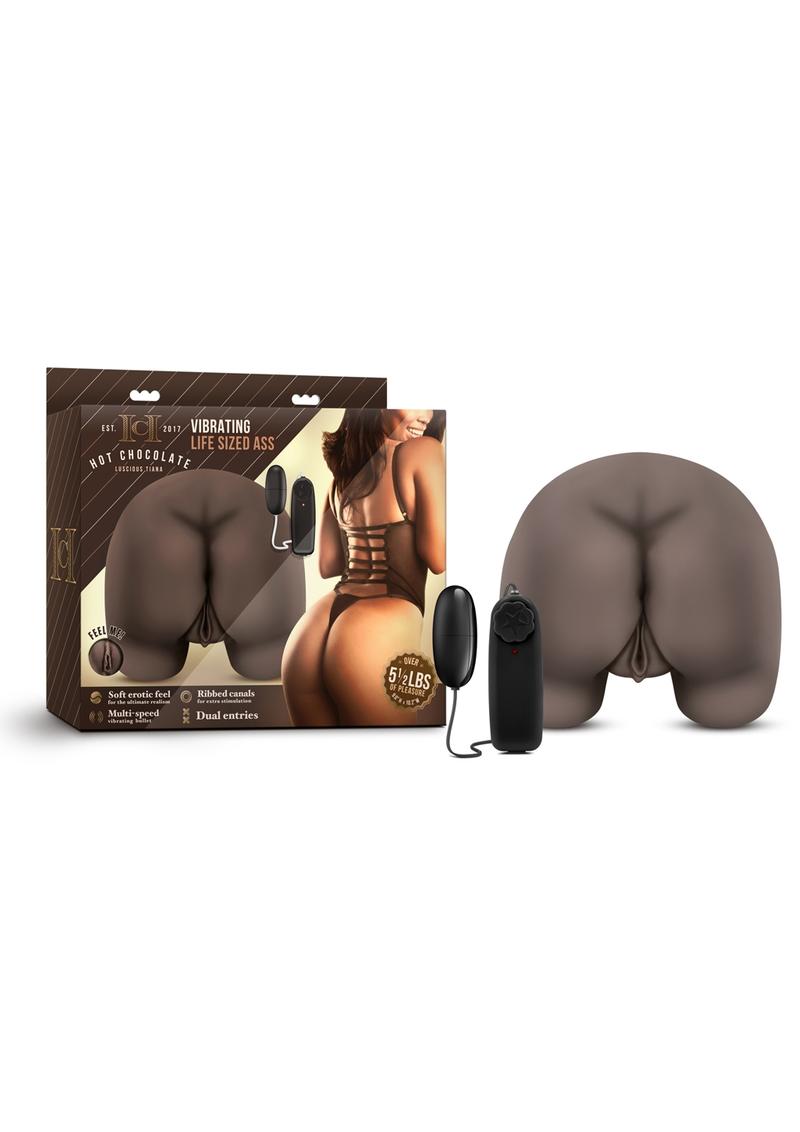 Hot Chocolate Luscious Tiana Vibrating Life-Sized Ass