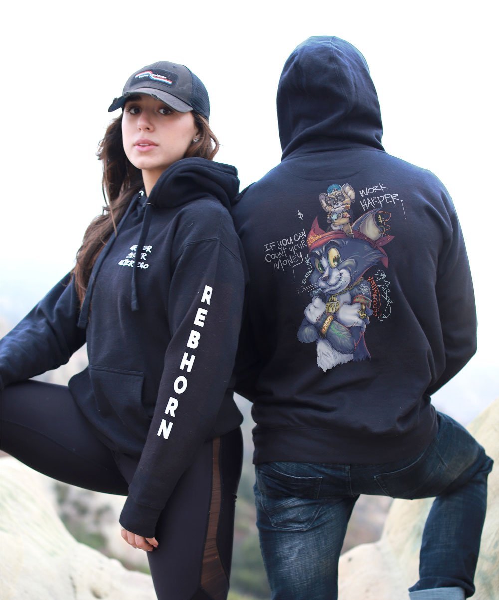 If You Can Count Your Money, Work Harder Unisex Premium Hoodie
