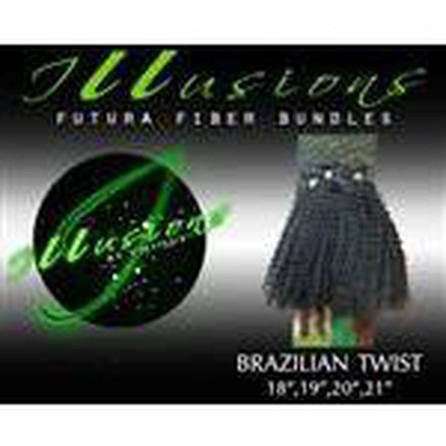 Illusions Brazilian Twist Bundle with Closures (4 pieces)