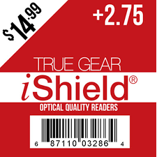 True Gear iShield LS Safety Readers – +2.75 Magnification (Clear)