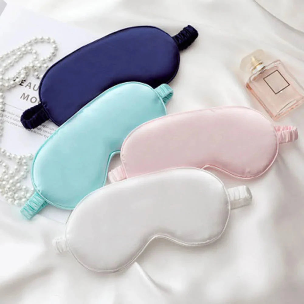 Silk-Like Sleep Eye Mask | Soft Light Blocking Eyepiece
