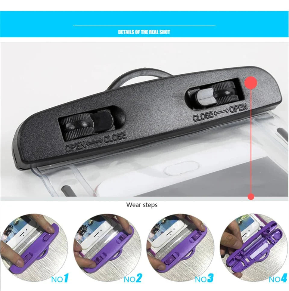 IP68 Universal Waterproof Phone Cases Bag