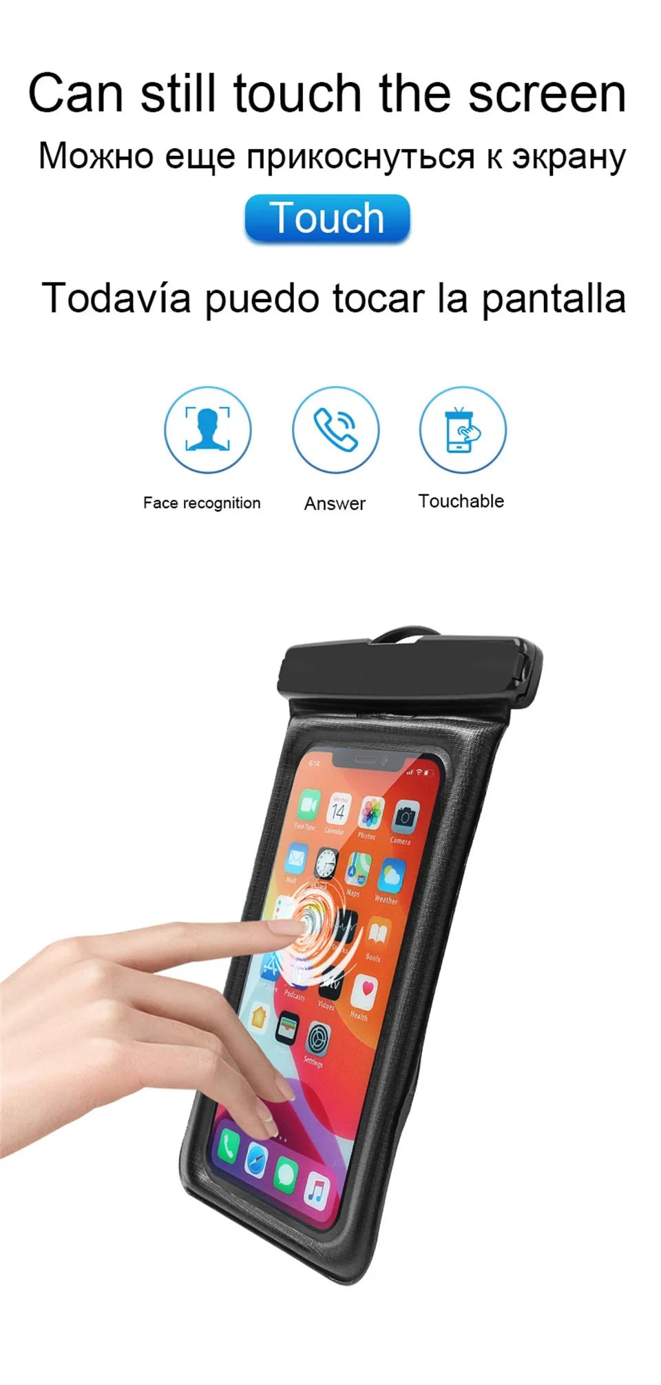 IP68 Universal Waterproof Phone Cases Bag