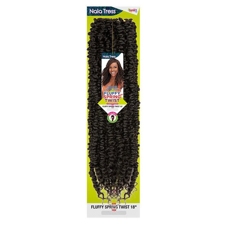 Janet Collection Nala Tress Fluffy Spring Twist 18"