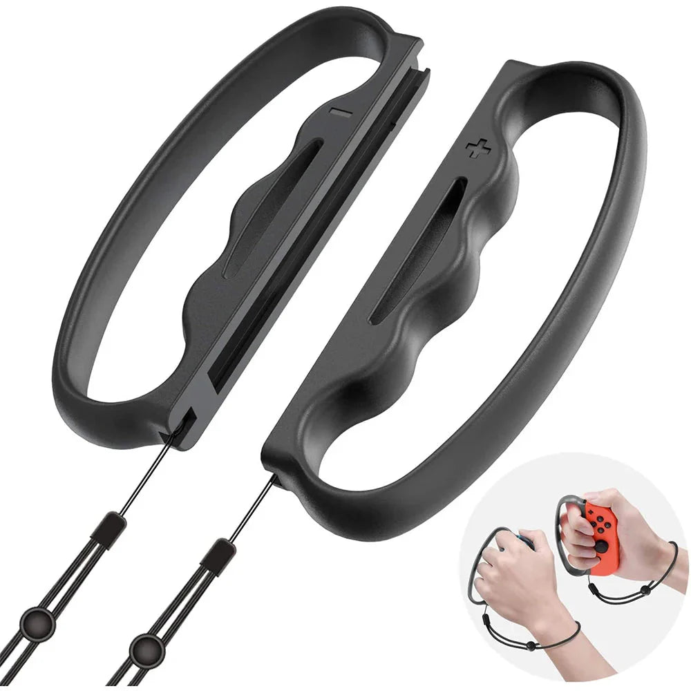 Joy-Con Boxing Hand Grips | Controller Holder with Wrist Straps for Nintendo Switch