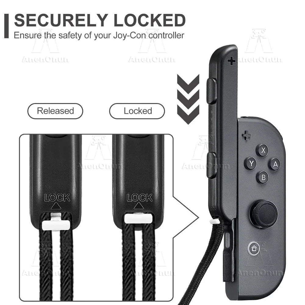 Joy-Con Wrist Strap | Adjustable Gaming Lanyard for Nintendo Switch