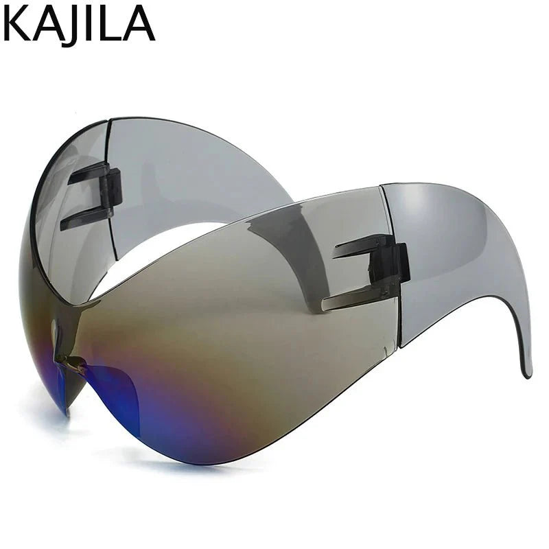 Oversized Sport Sunglasses – UV protection Windproof Steampunk
