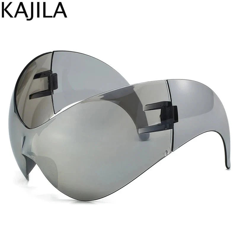 Oversized Sport Sunglasses – UV protection Windproof Steampunk
