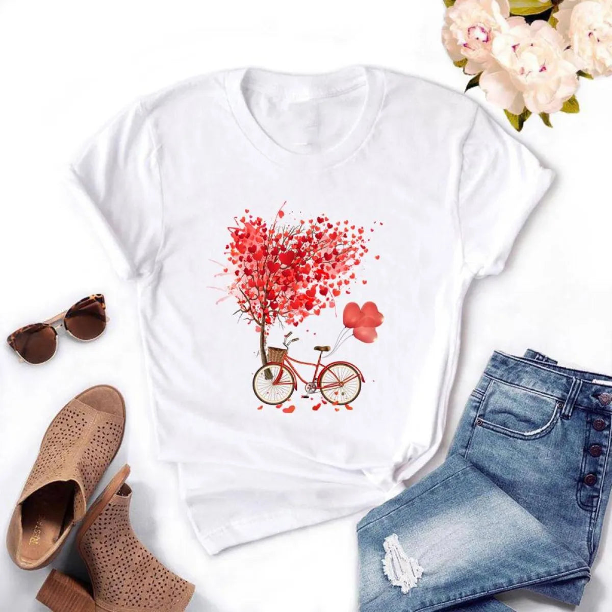 Kawaii Graphic Design T-Shirts
