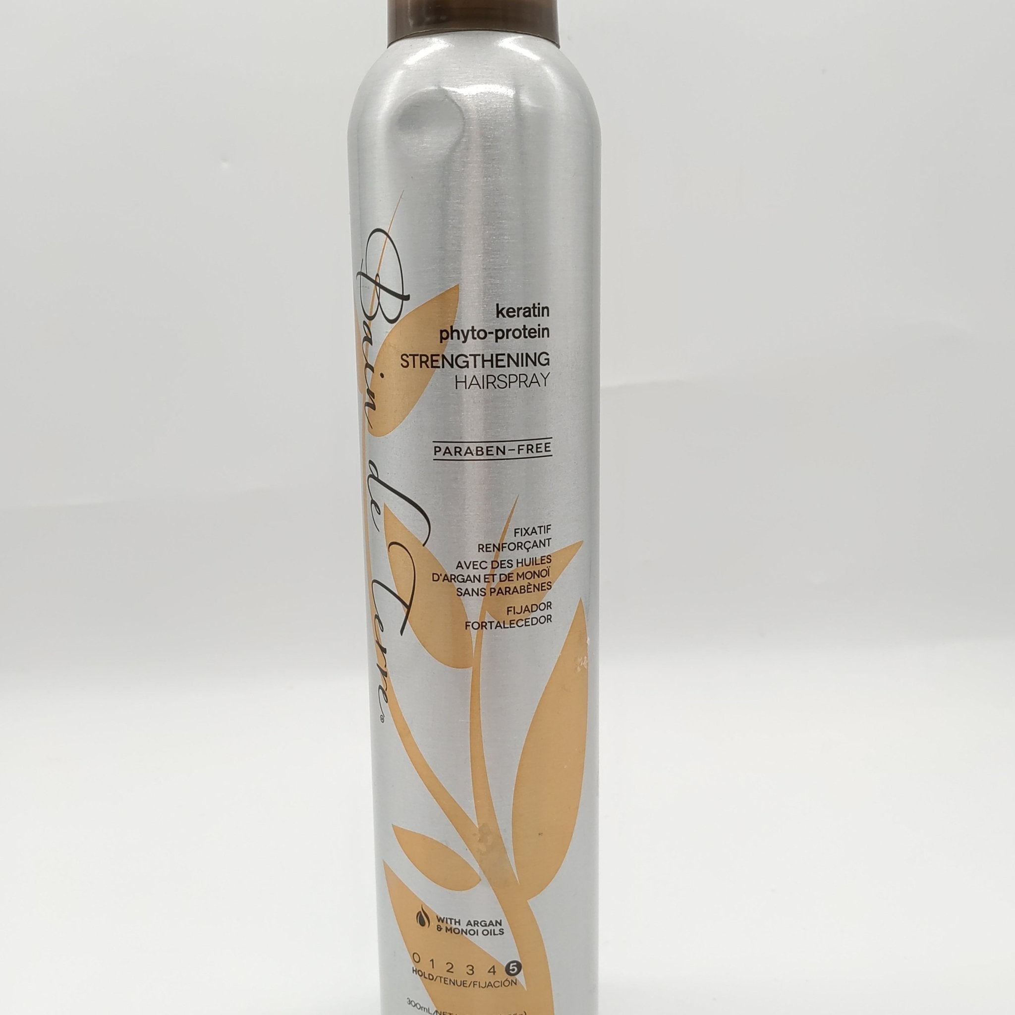 Keratin Phyto-Protein Strengthening Hairspray by Bain De Terre for Unisex - 9 Oz Hairspray