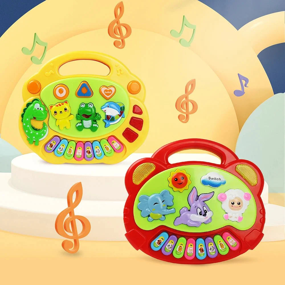 Kids Cartoon Piano Keyboard Toy – Educational Instrument