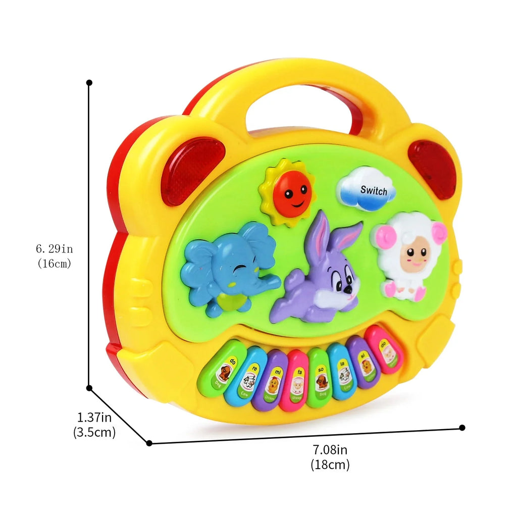 Kids Cartoon Piano Keyboard Toy – Educational Instrument