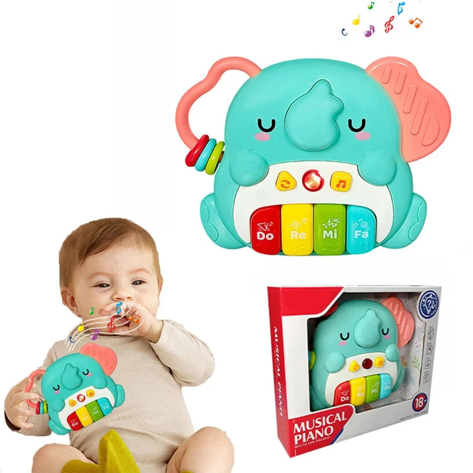 Kids Cartoon Piano Keyboard Toy – Educational Instrument