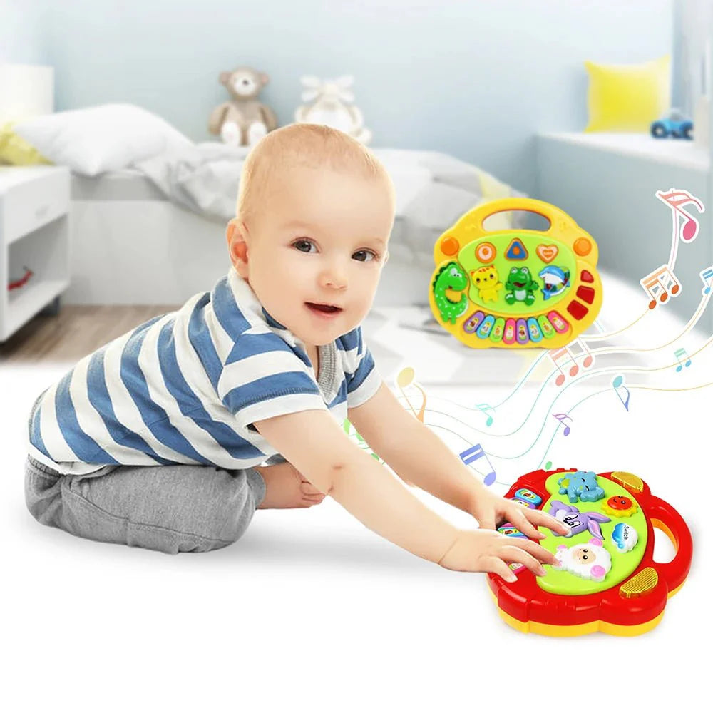 Kids Cartoon Piano Keyboard Toy – Educational Instrument
