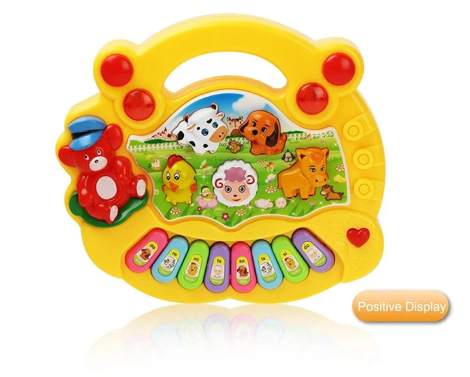 Kids Cartoon Piano Keyboard Toy – Educational Instrument