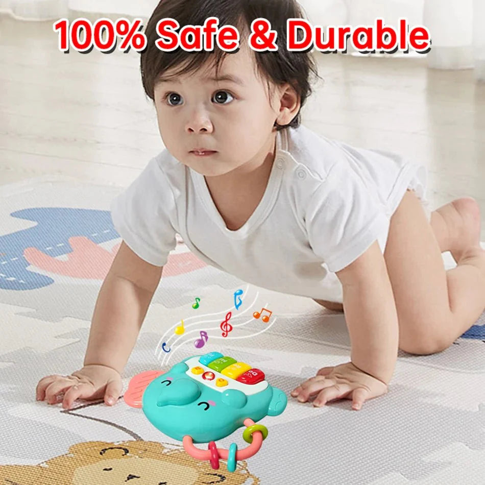 Kids Cartoon Piano Keyboard Toy – Educational Instrument