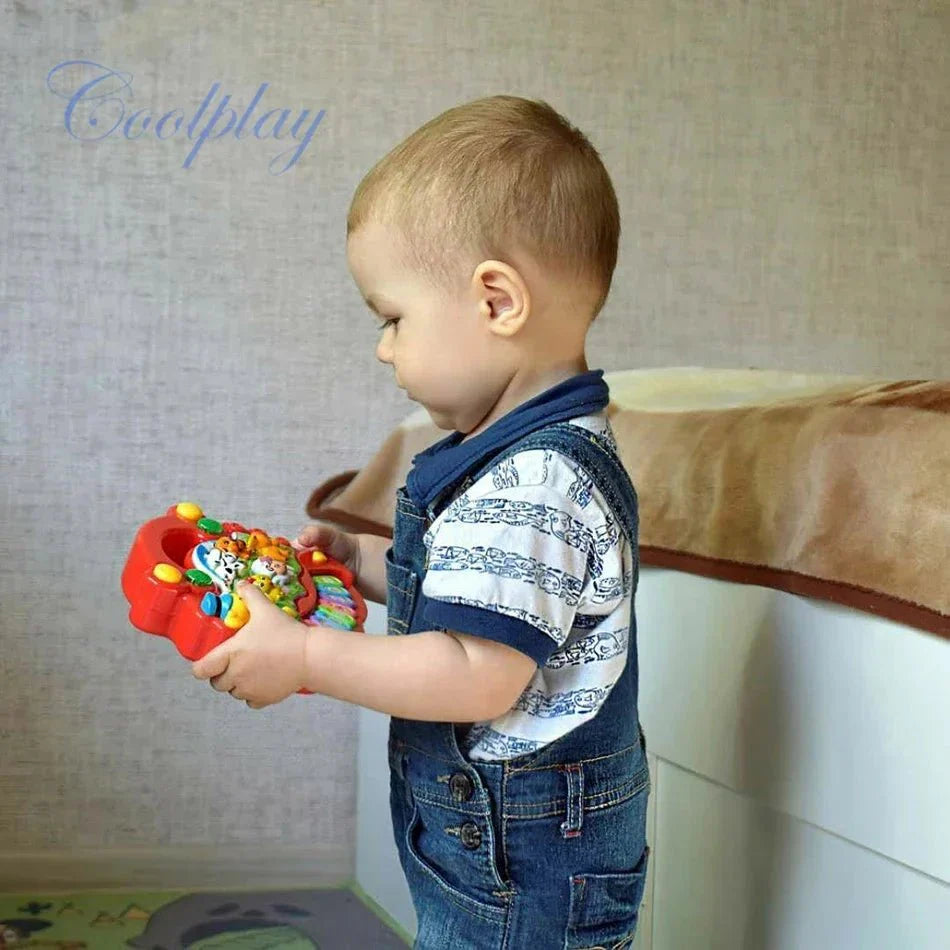 Kids Cartoon Piano Keyboard Toy – Educational Instrument