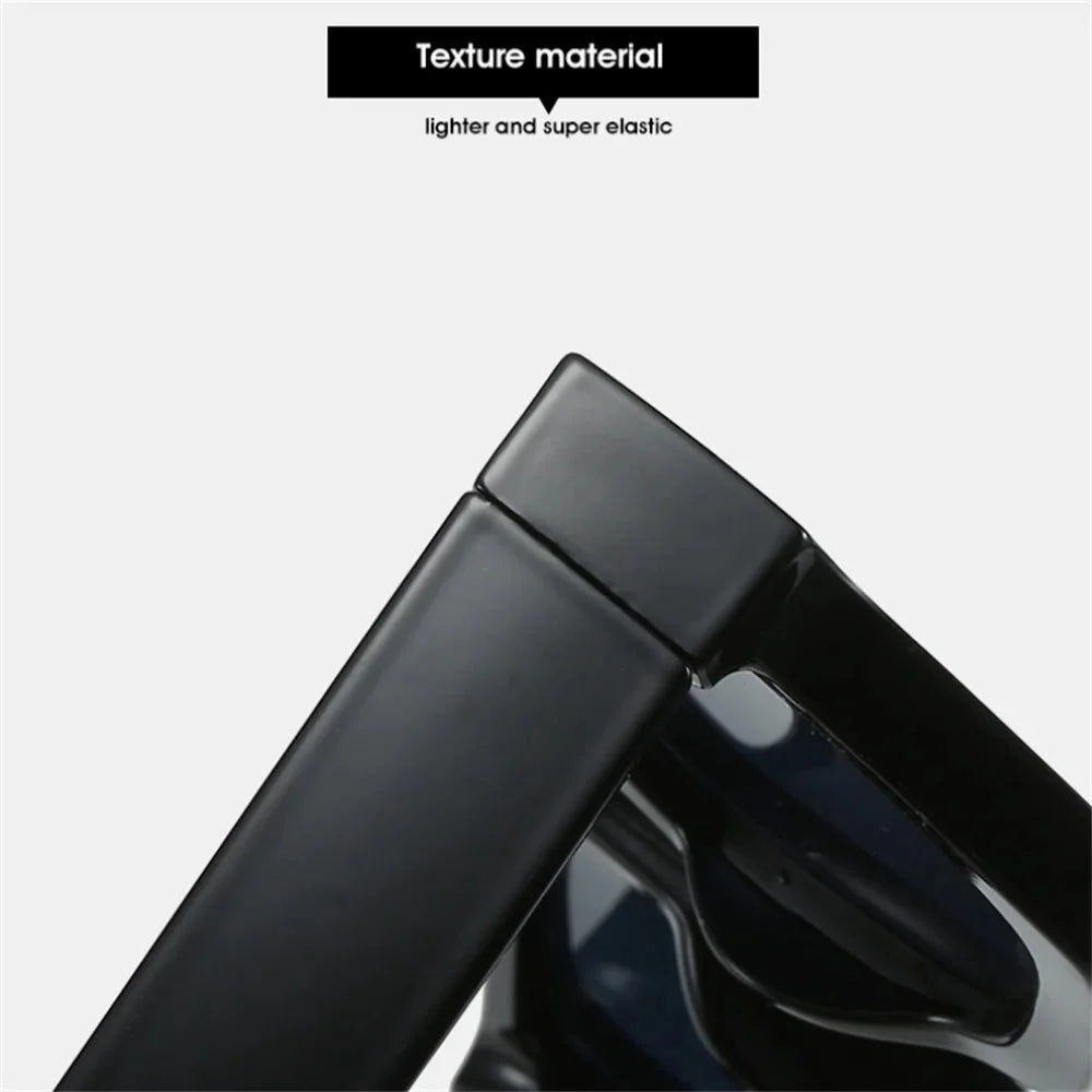 Square Frame Sunglasses – UV protection Anti-Reflective Large Lens Design
