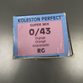 koleston perfect 0/43 color tube