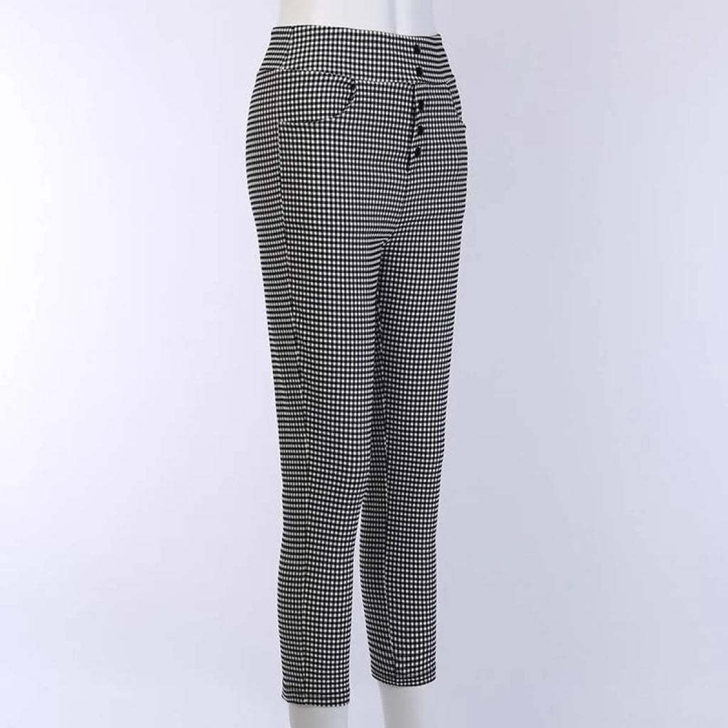 Korean Plaid Pants