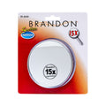 Brandon 15x Magnifying Suction Mirror - Model M-849