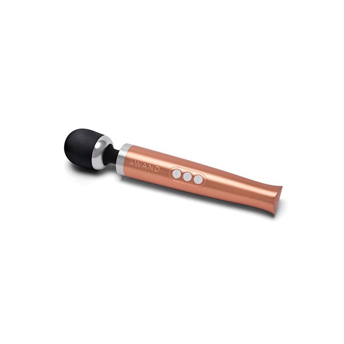 Le Wand Die Cast Rechargeable Vibrating Massager - Rose Gold