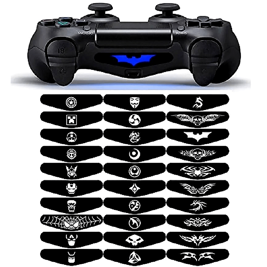 Lightbar Stickers for PS4 Controllers – LED Decal Skins
