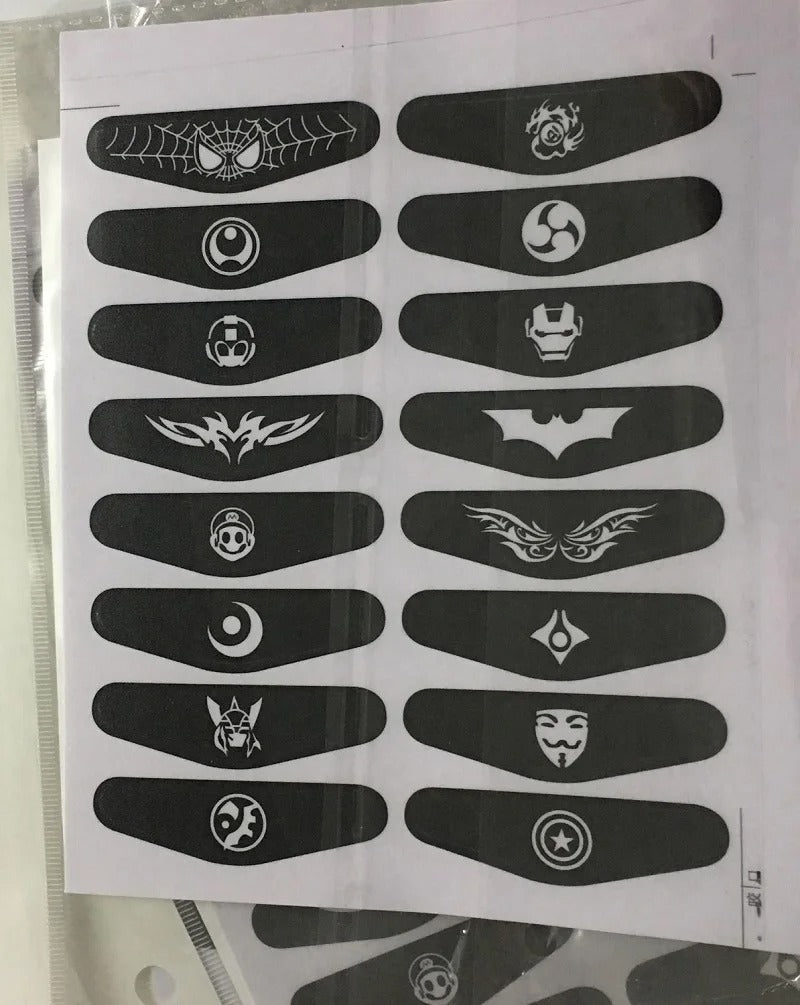 Lightbar Stickers for PS4 Controllers – LED Decal Skins