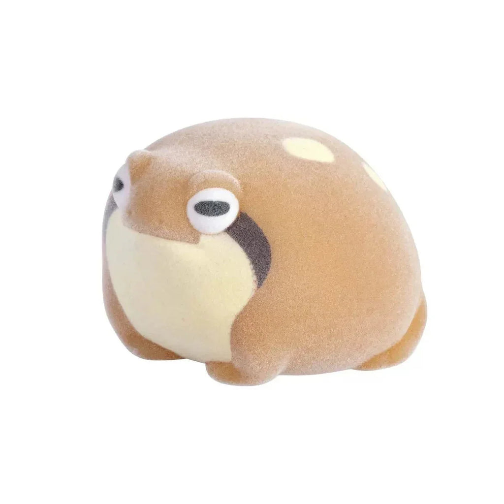 TOY Flocking Frog Gashapon Capsule Toys – Mini Squishy Figurines