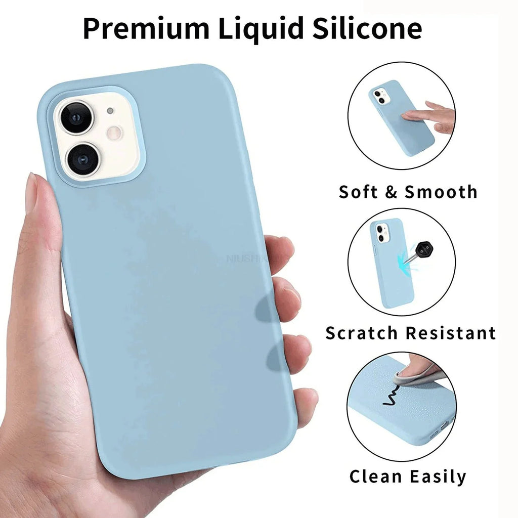Liquid Silicone Phone Case – Full Coverage Protective Cover