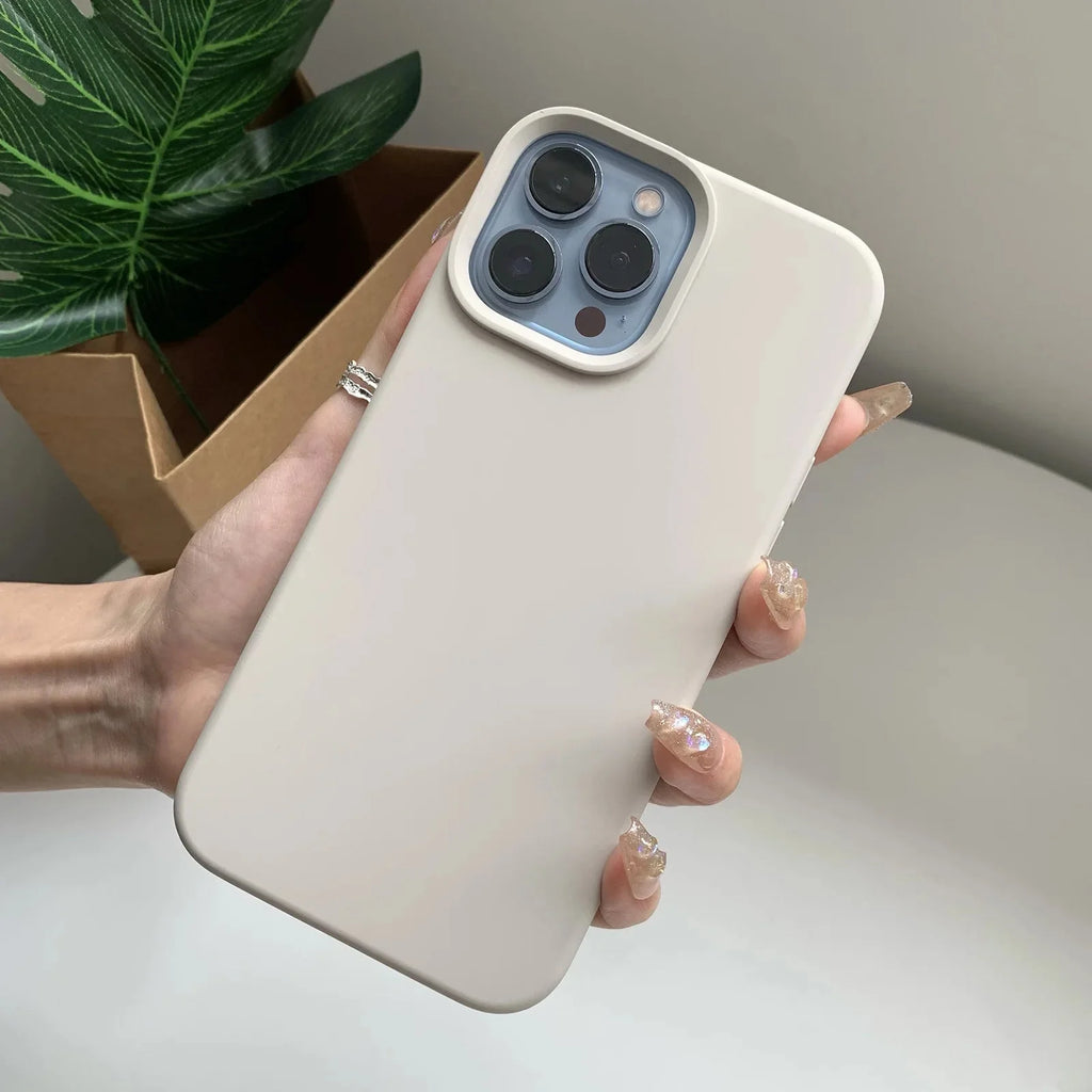 Liquid Silicone Phone Case – Full Coverage Protective Cover