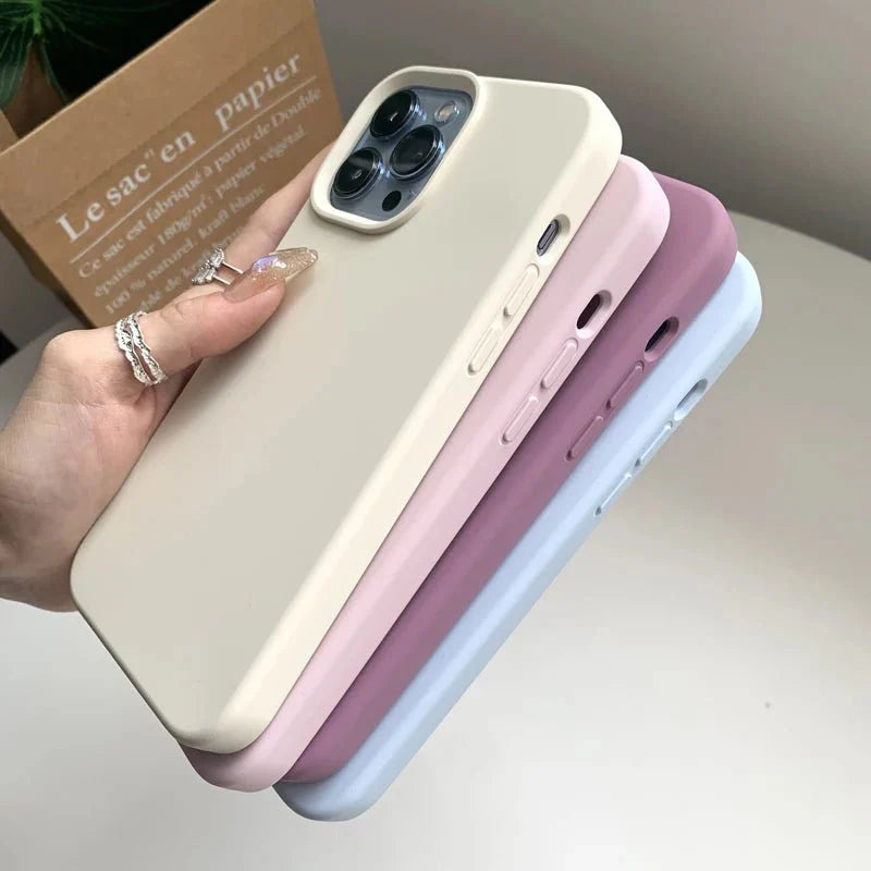 Liquid Silicone Phone Case – Full Coverage Protective Cover