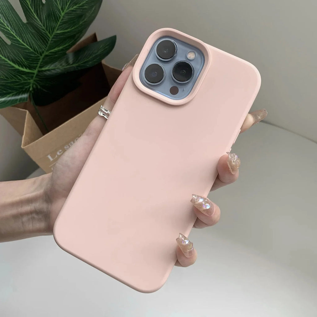 Liquid Silicone Phone Case – Full Coverage Protective Cover