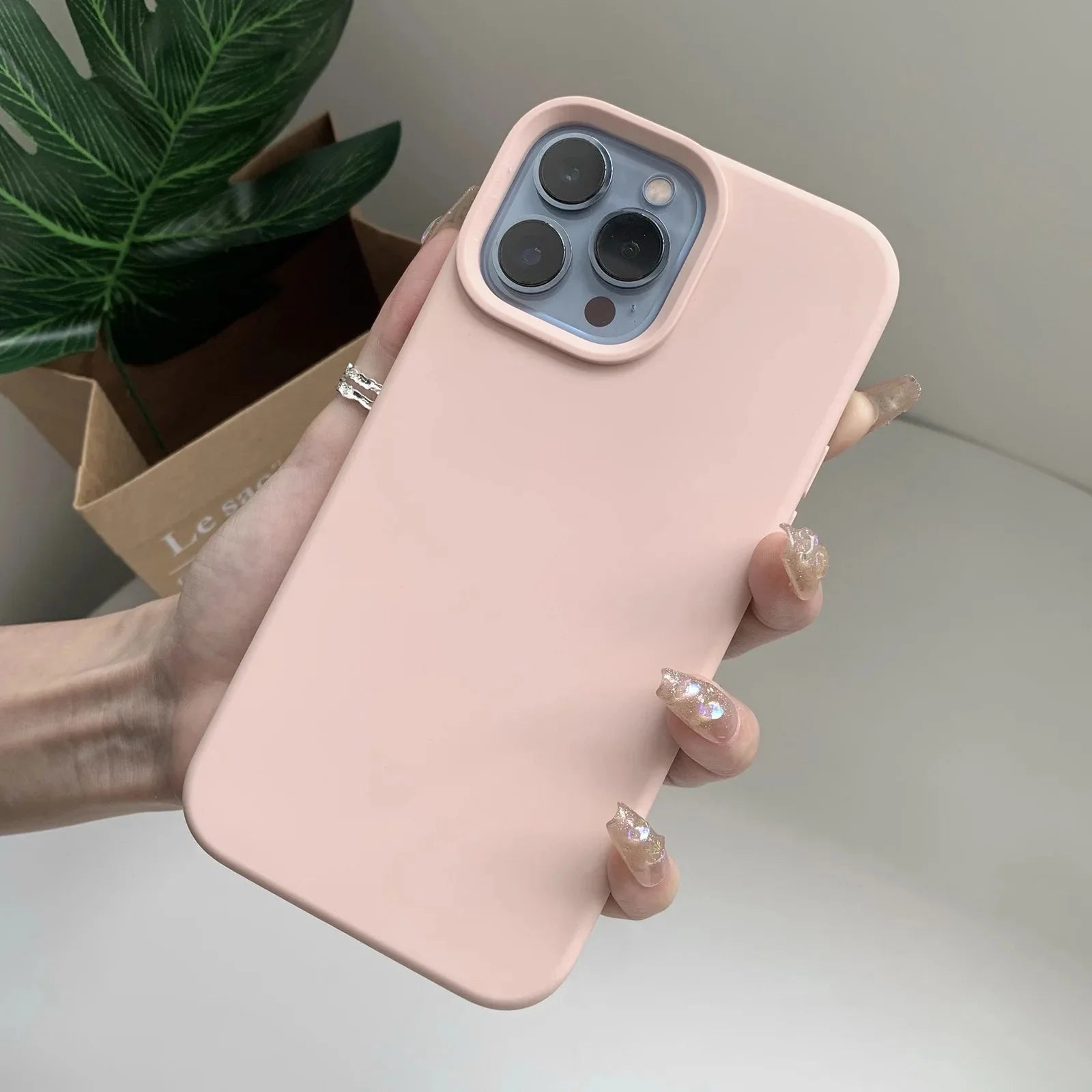 Liquid Silicone Phone Case – Full Coverage Protective Cover