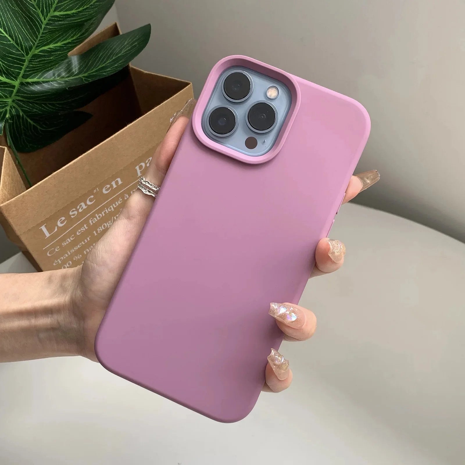 Liquid Silicone Phone Case – Full Coverage Protective Cover